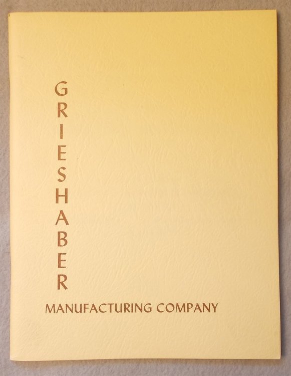 Catalog Number 9, Illustrating Surgeon's Instruments: Grieshaber Manufacturing Company (1972)