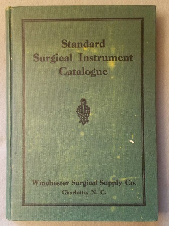 Illustrated Catalogue of Domestic and Imported Standard Surgical Instrument