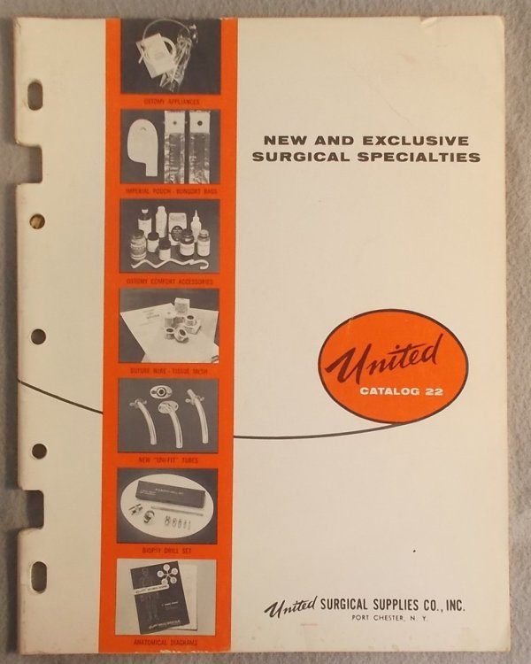 Catalog 22 for Hospitals and Surgeons: New and Exclusive Surgical Specialties (United Surgical Supplies Co. )
