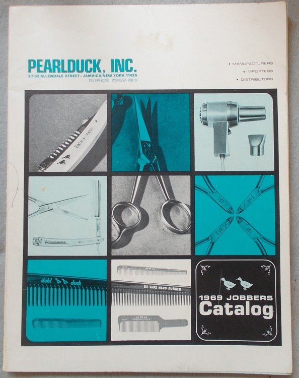 1969 Barber and Beauty Shop Equipment and Supplies: Pearlduck Catalog