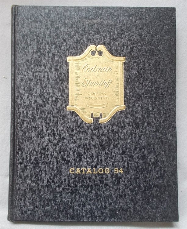 1958 Surgical Instruments Catalog: Codman and Shurtleff, Makers of Surgeons Instruments
