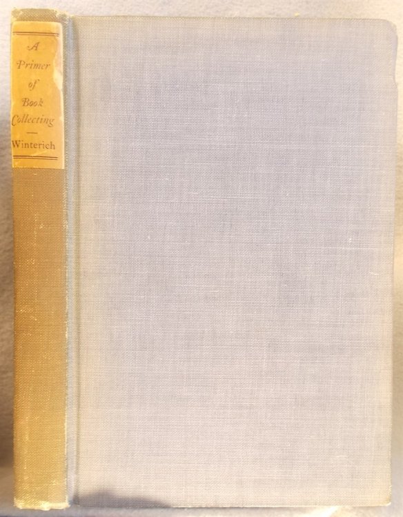 A Primer on Book Collecting