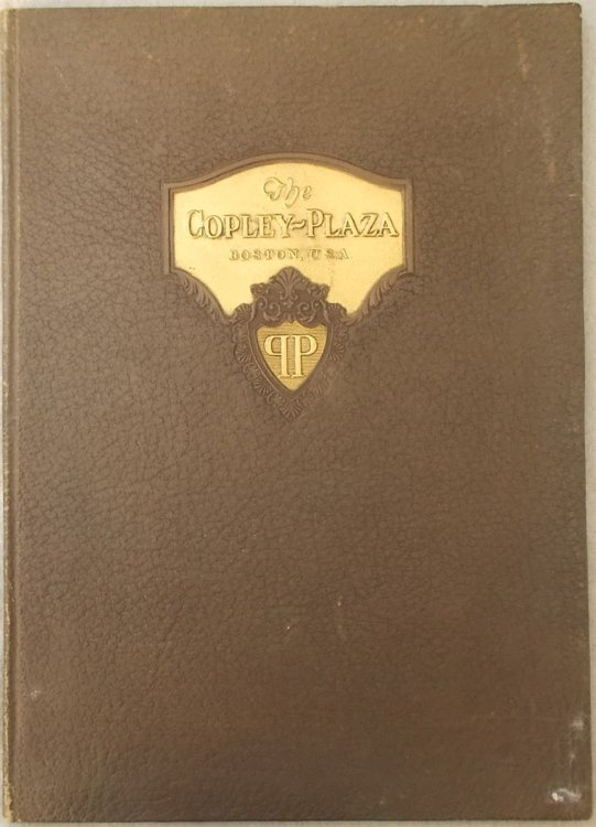 The Copley Plaza Book of Boston (1929)