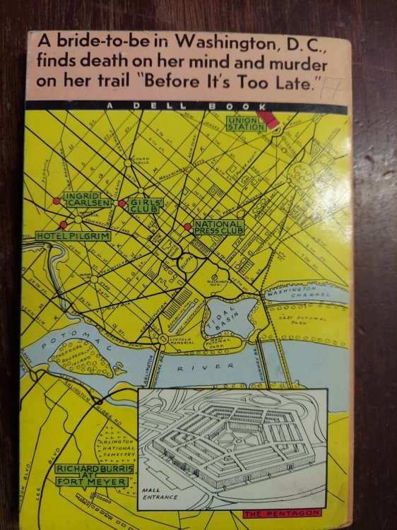 Before It's Too Late. (Dell #601)