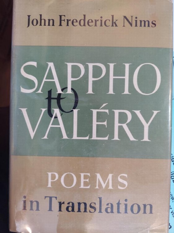 Sappho to Valry: Poems in Translation