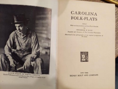 Carolina Folk Plays