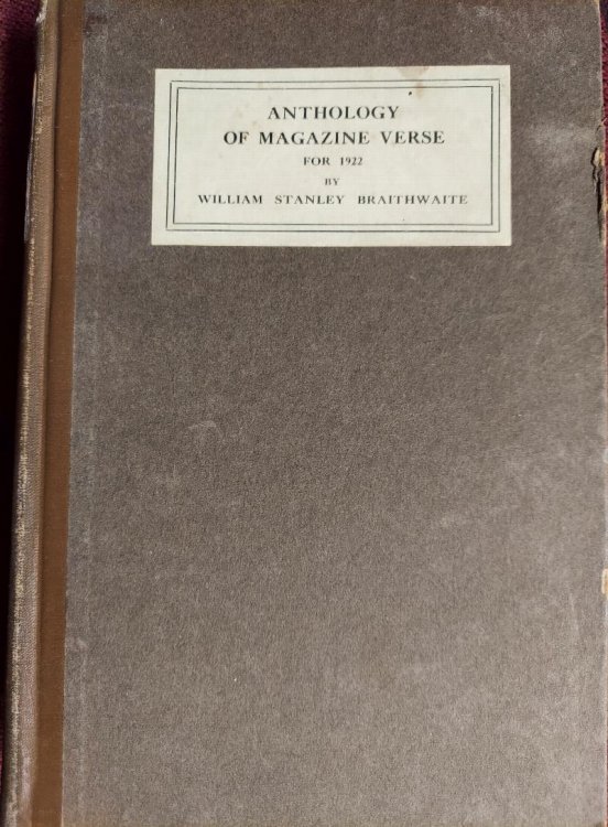 Anthology of Magazine Verse for 1922