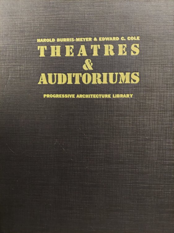 Theatres and Auditoriums (Progressive Architecture Library)