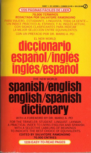 Spanish-English, English-Spanish Dictionary, The New World (Signet) (Spanish Edition)