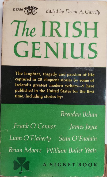 The Irish Genius (Signet D1756)