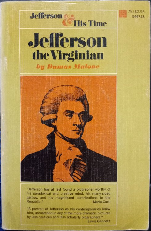 Jefferson the Virginian (Jefferson and His Time Volume 1)