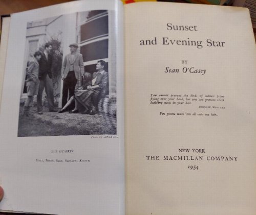 Sunset and Evening Star