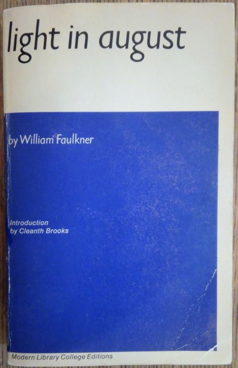 Light in August (Modern Library College Editions)