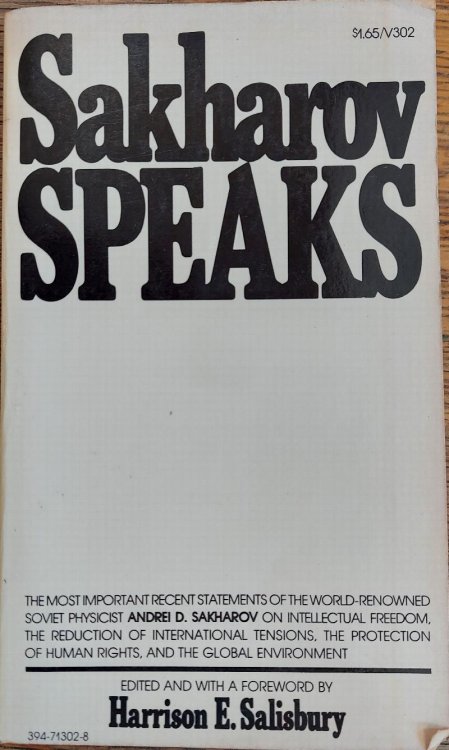 Sakharov Speaks