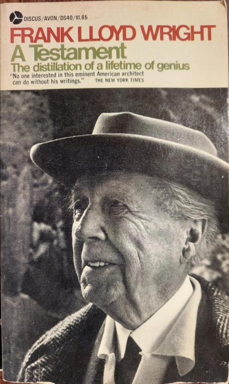 A Testament: The Distillation of a Lifetime of Genius