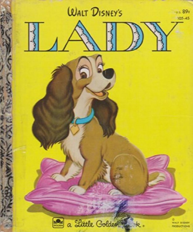Walt Disney's Lady (Little Golden Book)