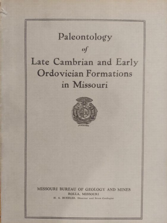 Paleontology of Late Cambrian and Early Ordovician Formations in Missouri