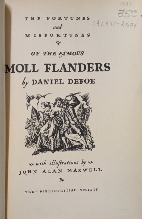 The Fortunes and Misfortunes of the Famous Moll Flanders