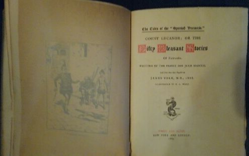 Count Lucanor or the Fifty Pleasant Stories of Patronio (The Tales of the Spanish Boccaccio)