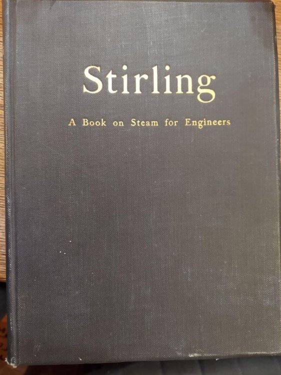 Stirling : A Book on Steam for Engineers