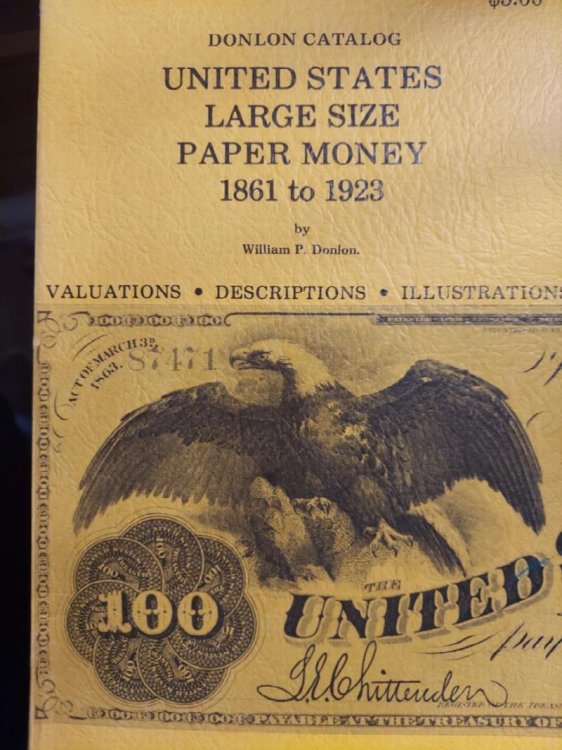 United States Large Size Paper Money 1861-1923