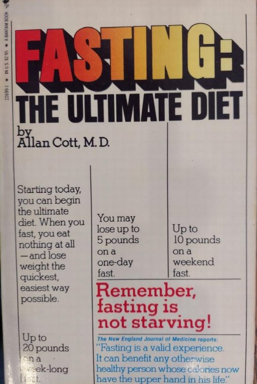 Fasting: The Ultimate Diet
