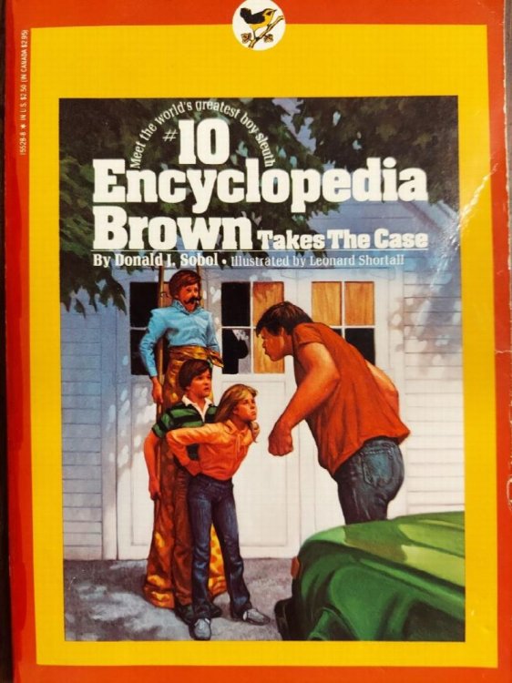 Encyclopedia Brown Takes the Case (Encyclopedia Brown #10)