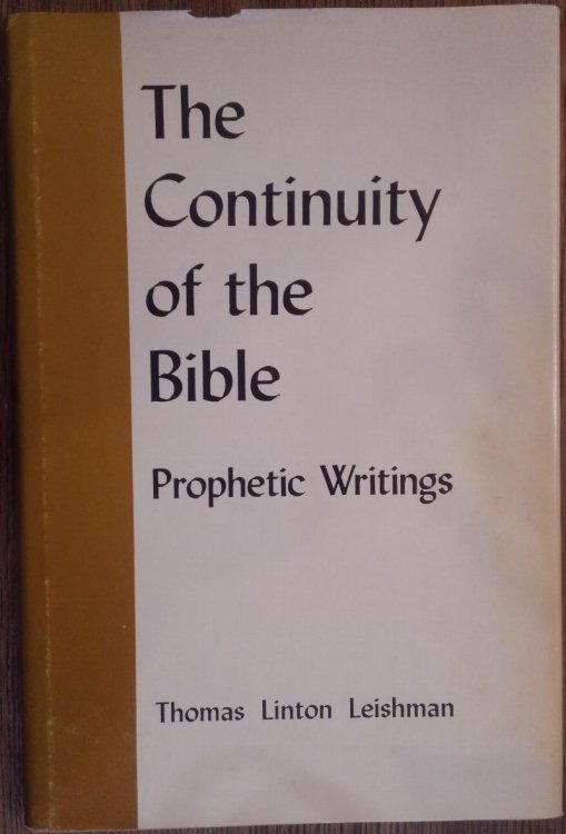 The Continuity of the Bible: Prophetic Writings