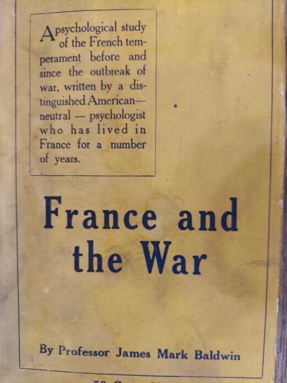 France and the War : As Seen By An American