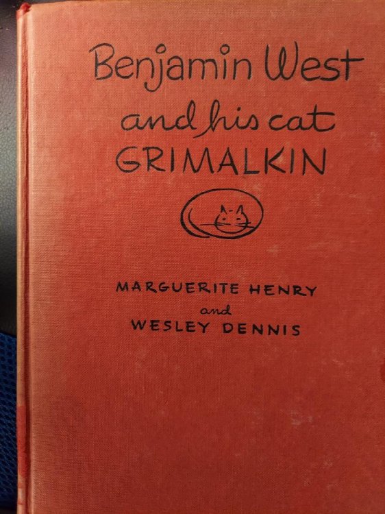 Benjamin West and His Cat Grimalkin