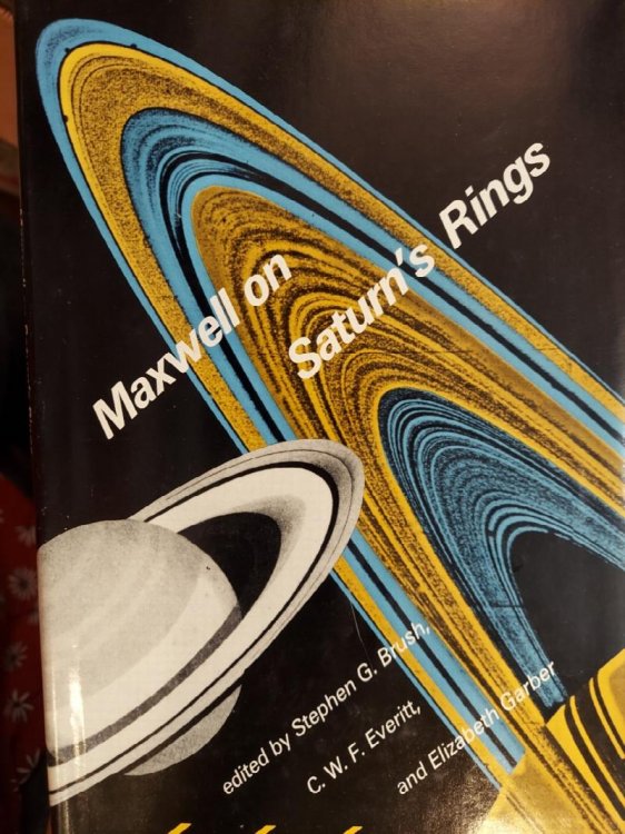 Maxwell on Saturn's Rings