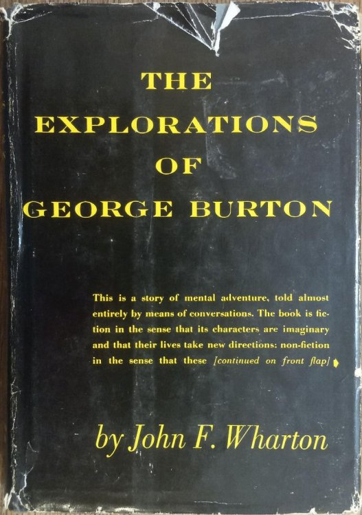 The Explorations of George Burton