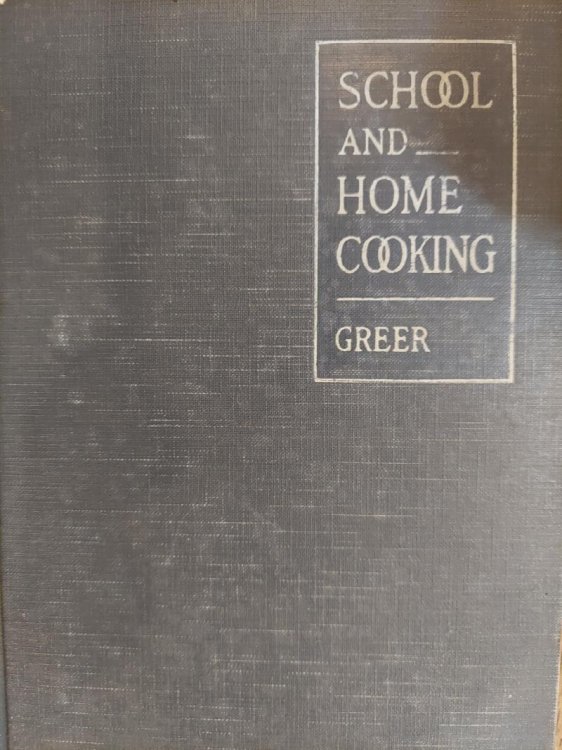 School and Home Cooking