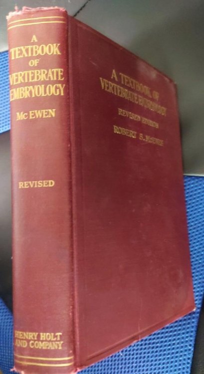 A Textbook of Vertebrate Embryology