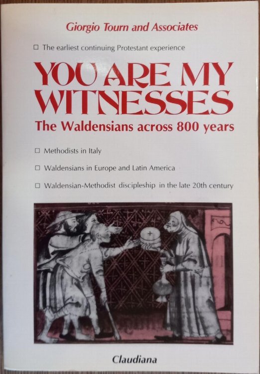 Image for You Are My Witnesses: The Waldensians Across 800 Years You Are My Witnesses: The Waldensians Across 800 Years