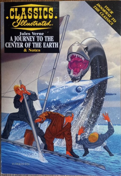 A Journey to the Center of the Earth (Classics Illustrated Study Guides)