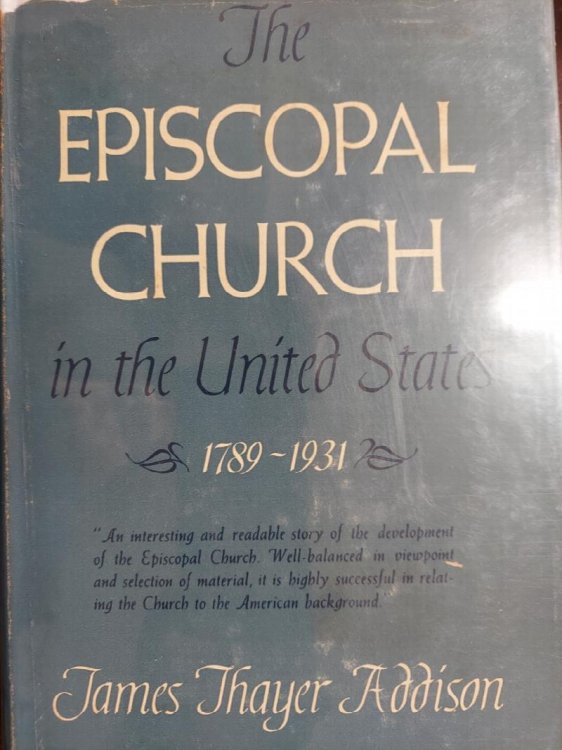 The Episcopal Church in the United States 1789-1934