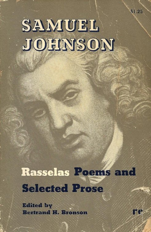 Rasselas Poems and Selected Prose
