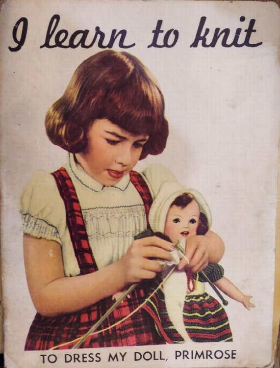 I Learn to Knit to Dress My Doll, Primrose