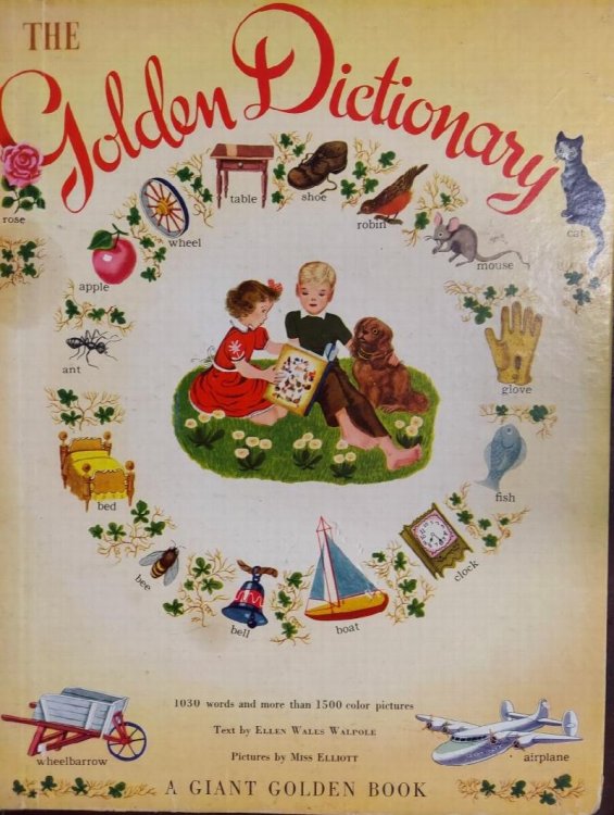 The Golden Dictionary (A Giant Golden Book)