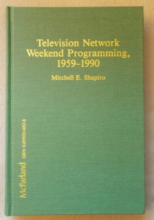 Television Network Weekend Programming, 1959-1990
