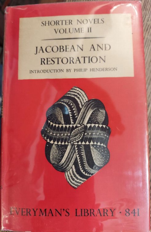 Image for Shorter Novels, Volume II: Jacobean and Restoration (Everyman's Library #841) Shorter Novels, Volume II: Jacobean and Restoration (Everyman's Library #841)
