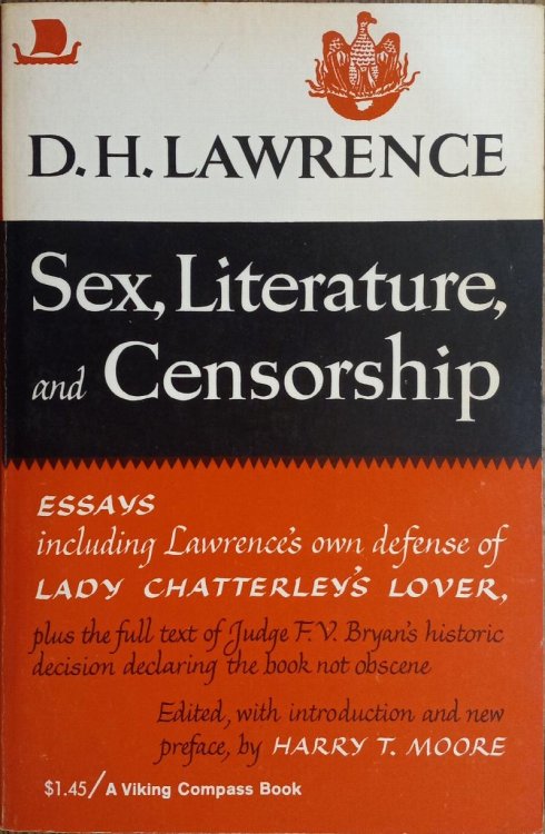 Image for Sex, Literature, and Censorship (Viking Compass Books) Sex, Literature, and Censorship (Viking Compass Books)