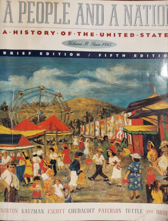 A People and a Nation: A History of the United States : Volume B : Since 1865