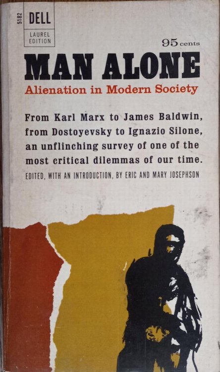 Man Alone: Alienation in Modern Society (Laurel Editions)