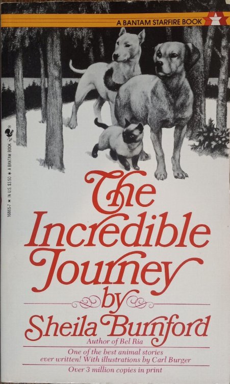 The Incredible Journey (Bantam Starfire)