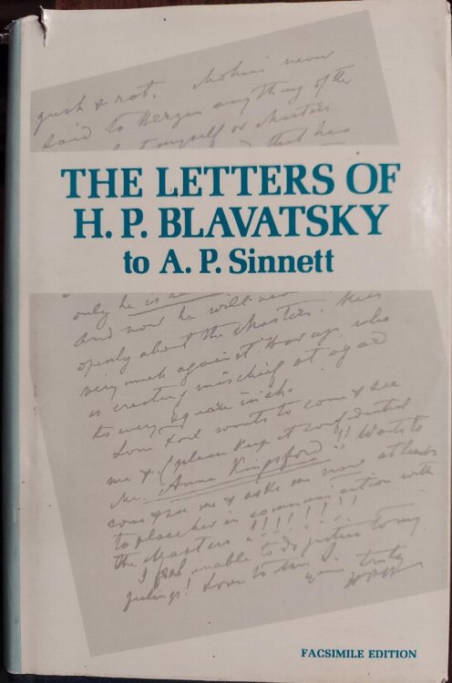 The Letters of H.P. Blavatsky to A.P. Sinnett and Other Miscellaneous Letters