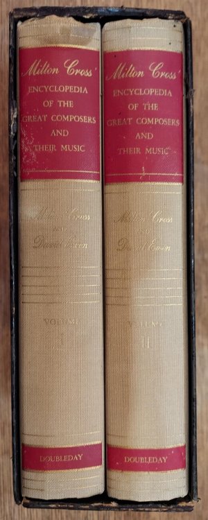 Milton Cross' Encyclopedia of the Great Composters and Their Music