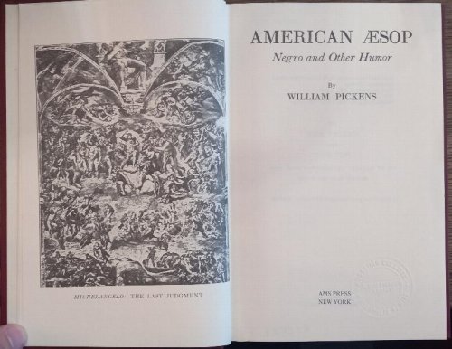 American Aesop: Negro and Other Humor