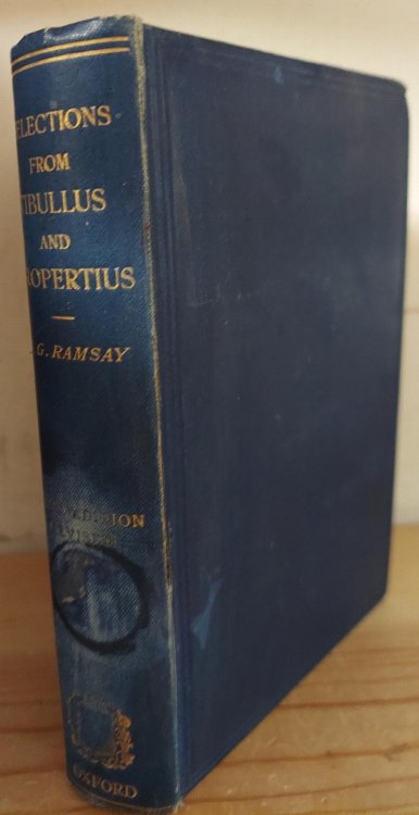 Selections from Tibullus and Propertius